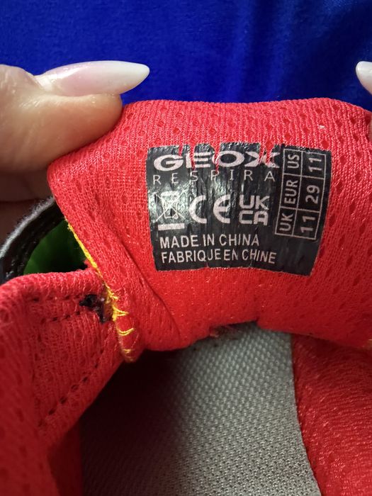 Adidași Geox Respira x Super Mario (Bowser) - Mărimea 29 - Cu Lumini