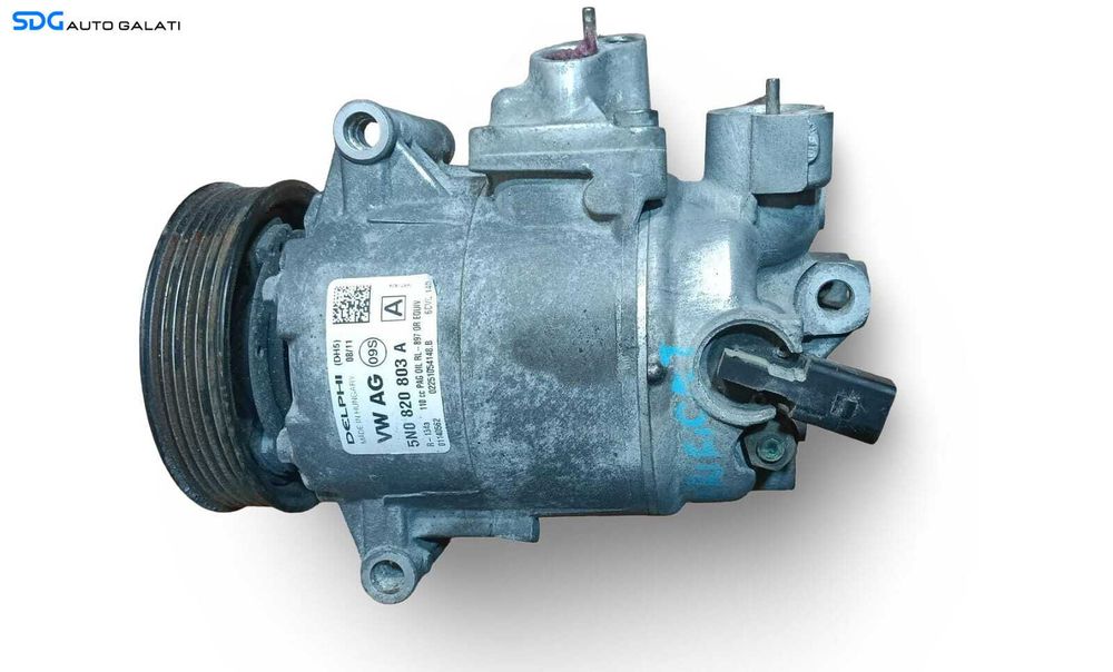 Compresor AC Aer Conditionat Clima Verificat Volkswagen Passat B6 2005 - 2010 Cod 5N0820803A [M9883]