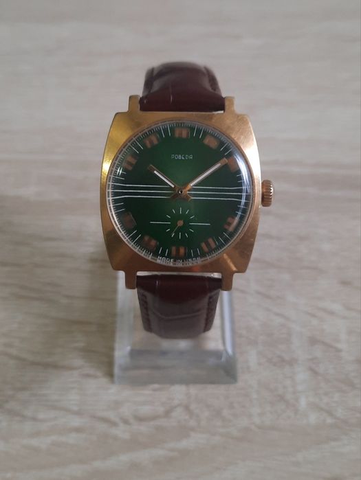 Позолоченные часы Победа-Ау10