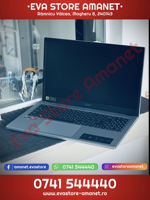 Laptop 15.6” ACER Aspire 3 AMD Ryzen 5 7250U 512GB 8GB RAM Win 11