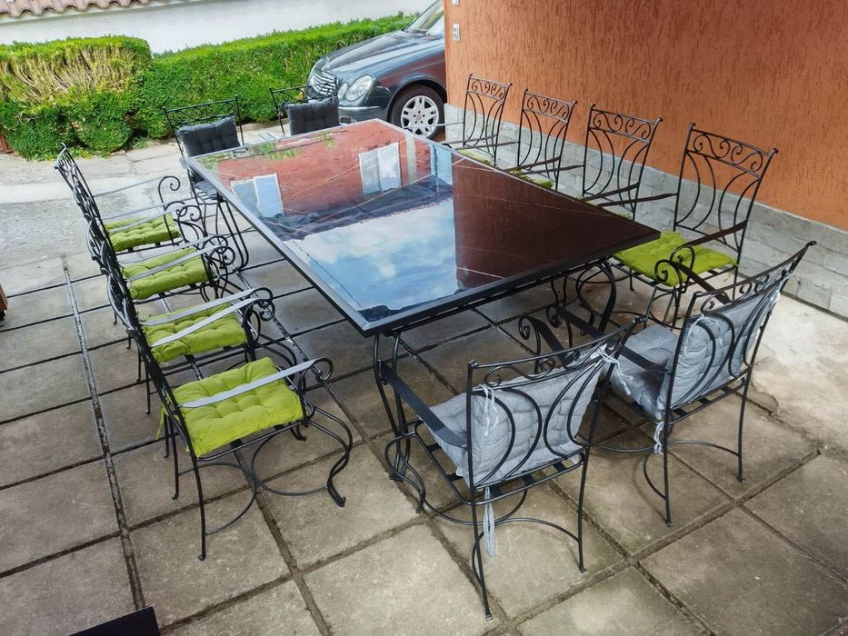 Спални и легла ковано желязо.