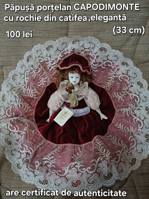 Păpuși din porțelan deosebite