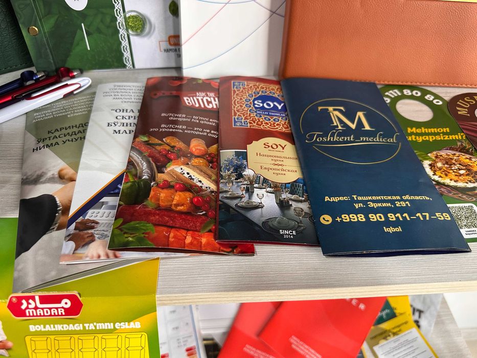 Bukletlar SUPER NARXDA! Буклет по супер цене!