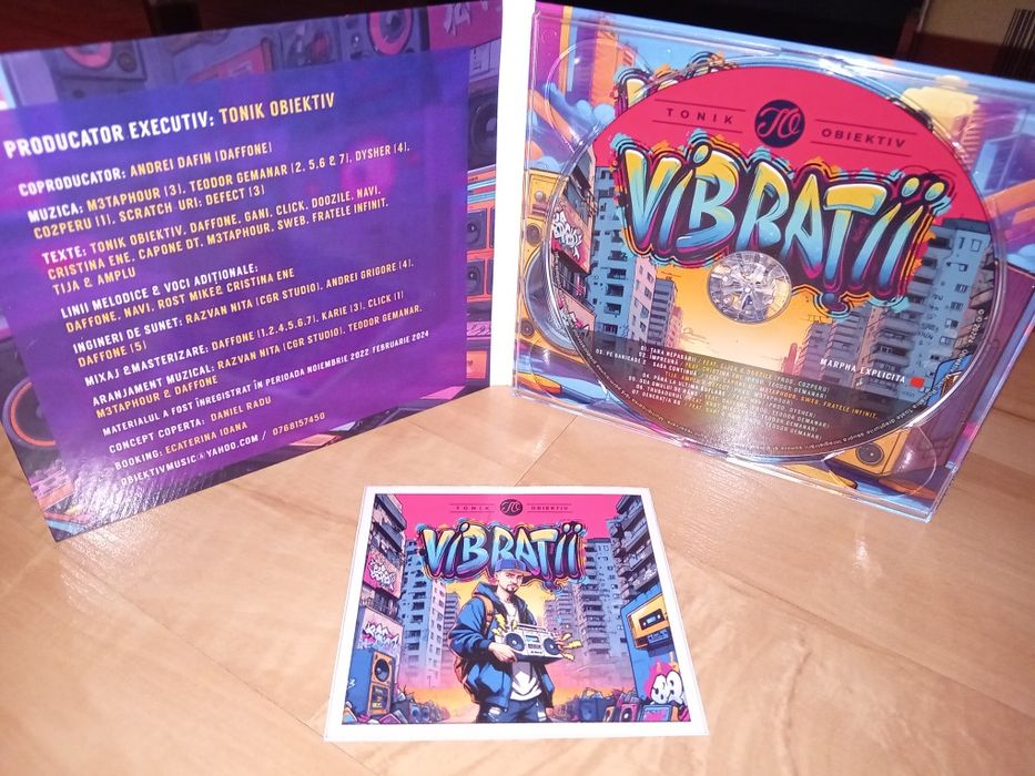 CD Tonik Obiektiv - Vibrații (2024)