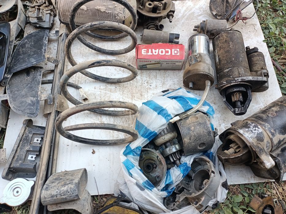 Запчасть стартер радиатора вентилятора все