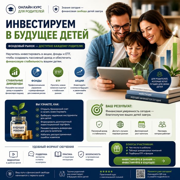 «Инвестируйте в будущее своих детей»