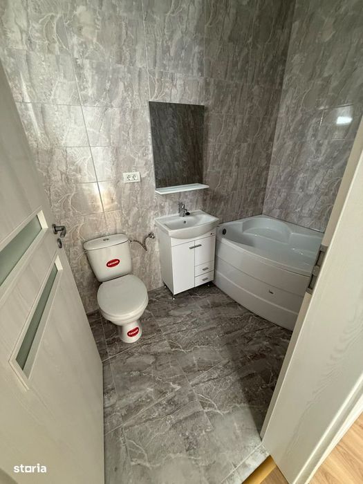 Casa cu 2 dormitoare mobilata/utilata prima inchiriere in Tunari