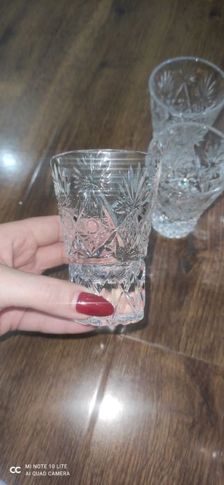 Фужеры хрустальные