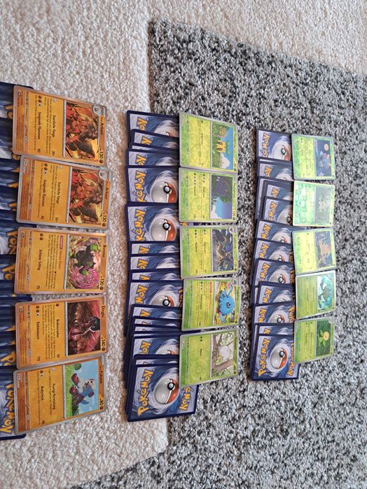 Lot 100 cartonase Pokemon Germania
