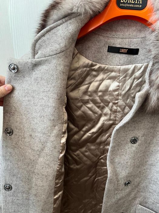 Пальто турецкий LORETA 36размер (+6)