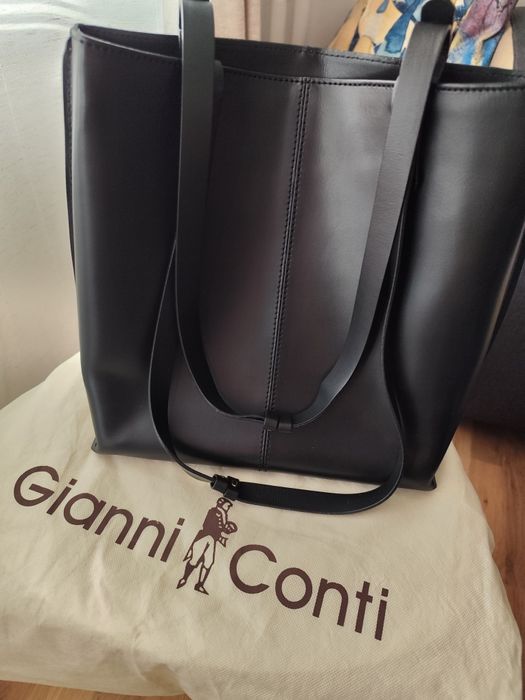 Дамска чанта от естествена кожа Gianni Conti