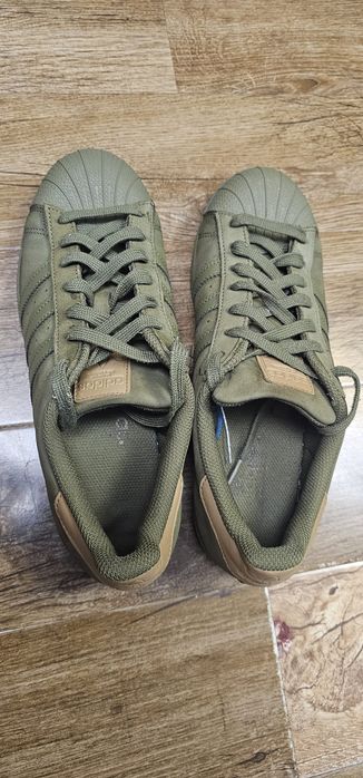 Adidași Adidas Originals Superstar Verde Oliv / Khaki