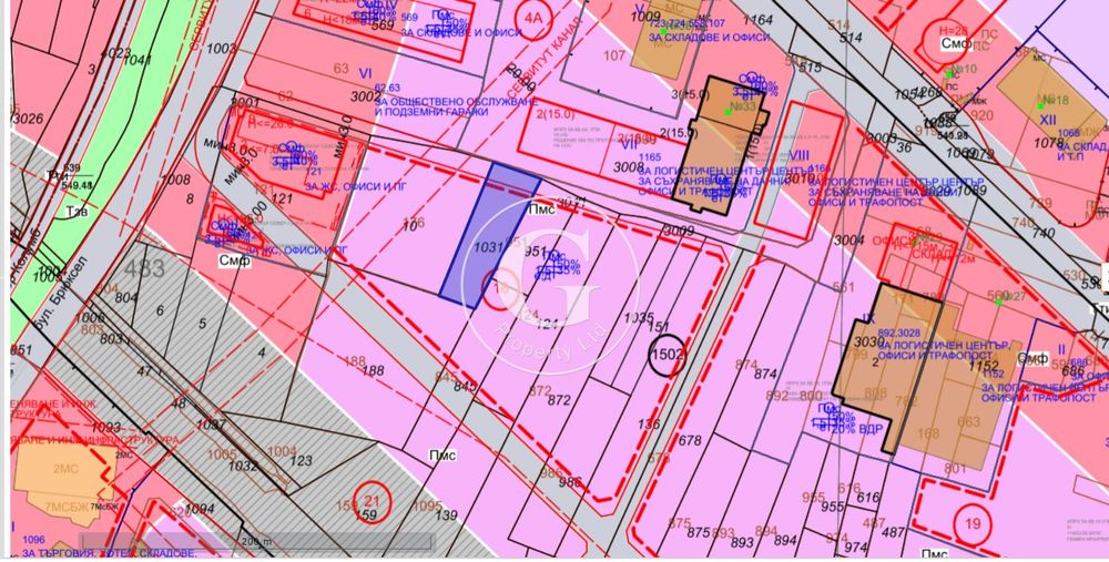 Два парцела до летище София - 7 600 кв.м.