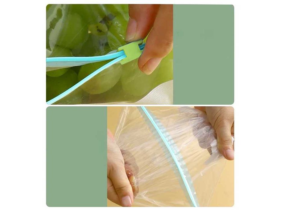 Затварящи се пликове за храна – капацитет 600 мл, 20 броя в комплект