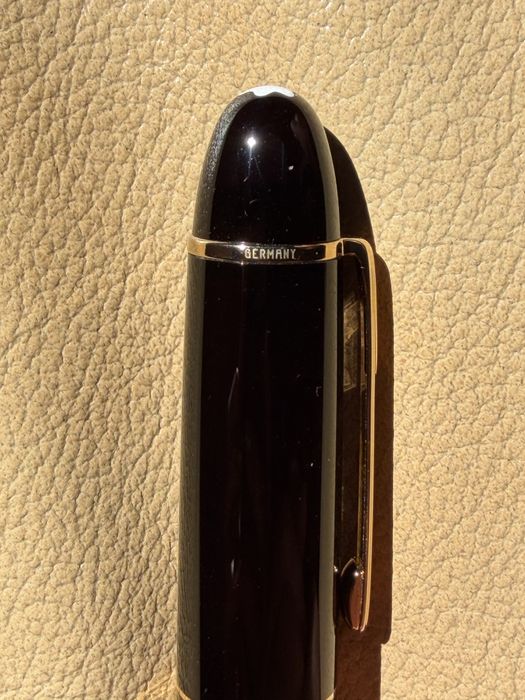 Montblanc Meisterstück No. 149, peniță F din aur 18K, nou, set complet, certificat, 2007