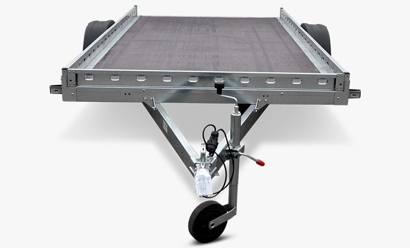 Remorca auto Repo 750 kg, platforma ATV, apicola, carte RAR
