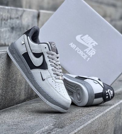 N33-Nike Air Force цвят: сиво-черен