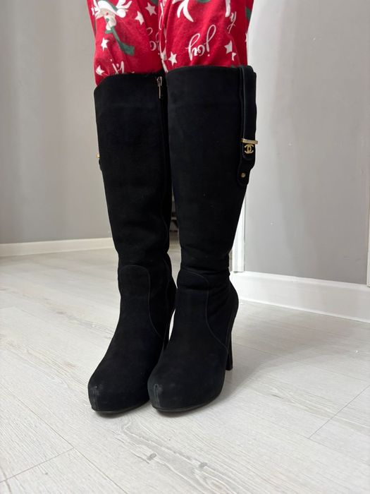 Сапоги женский б/у.