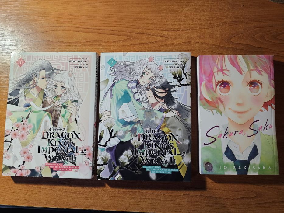 Manga Sakura Saku si The dragon king's imperial wrath