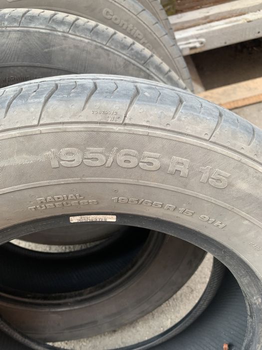 Шины летние б/у размер 15
