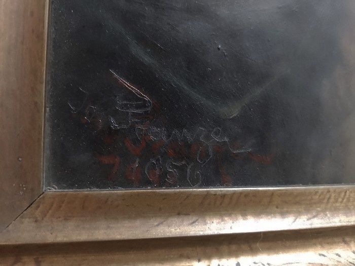 Tablou Pictura in ulei o lucrare veche
