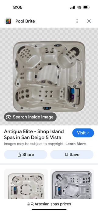 Artesian spas jacuzzi