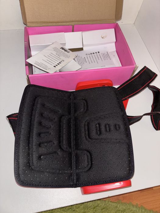 Inaltator scaun auto Mifold Grab and Go Booster, Roz