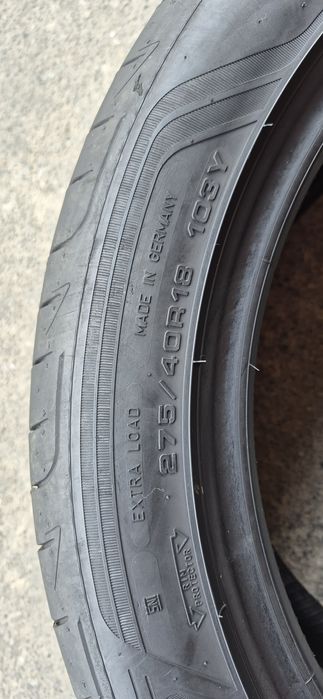 4 anvelope vara ca noi,fata Michelin 245/45/18,spate Goodyear 275/40/18.Pretul este pe bucata.
