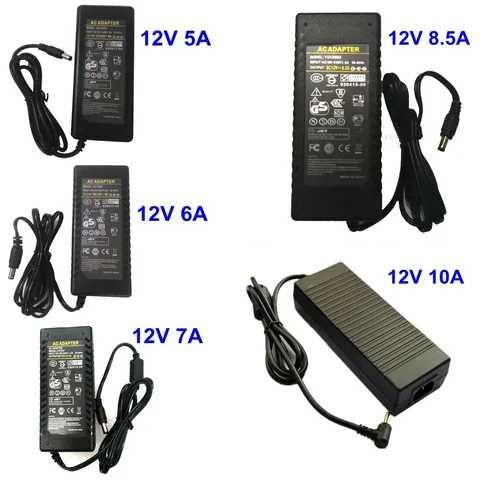 Блок питания 12v10A Адаптер питания для принтера, компьютера, монитора