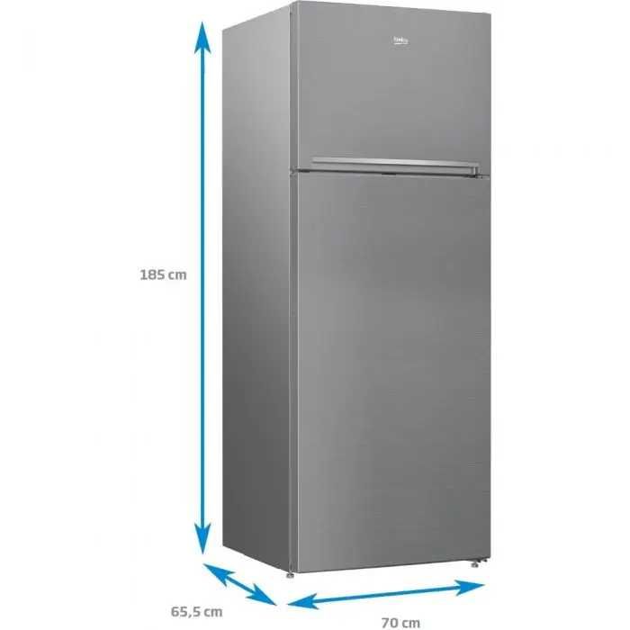 Нов хладилник с горна камера 70 см Beko 406 л, No Frost