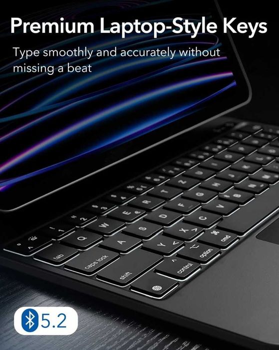 Husă cu tastatură magnetică ESR pentru iPad Air/Pro 11