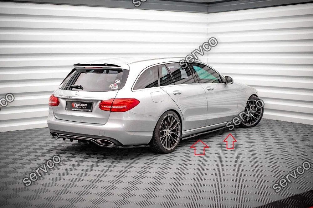Pachet Exterior Prelungiri Body kit tuning Mercedes C Class W205 2014-2018 v2 - Maxton Design