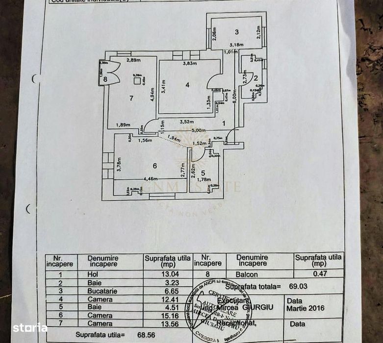 3 Camere Mansarda Centrala Proprie Metrou Gorjului