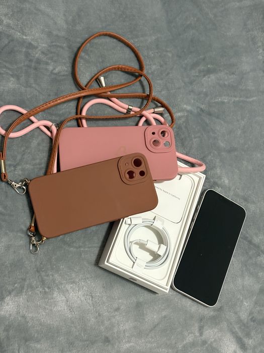 iPhone 13 256GB Roz – Ca Nou + 2 Huse