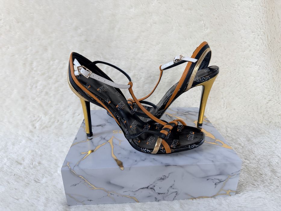 Fendi- sanda dama piele naturala