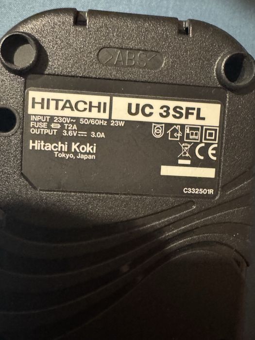 Оригинално Зарядно устройство HITACHI UC3SFL 3.6 V , винтоверт