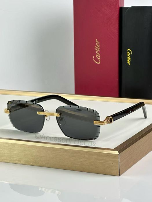 Ochelari de Soare Cartier CT0286S Noi Full Box Photochromic Lens Verificare Colet