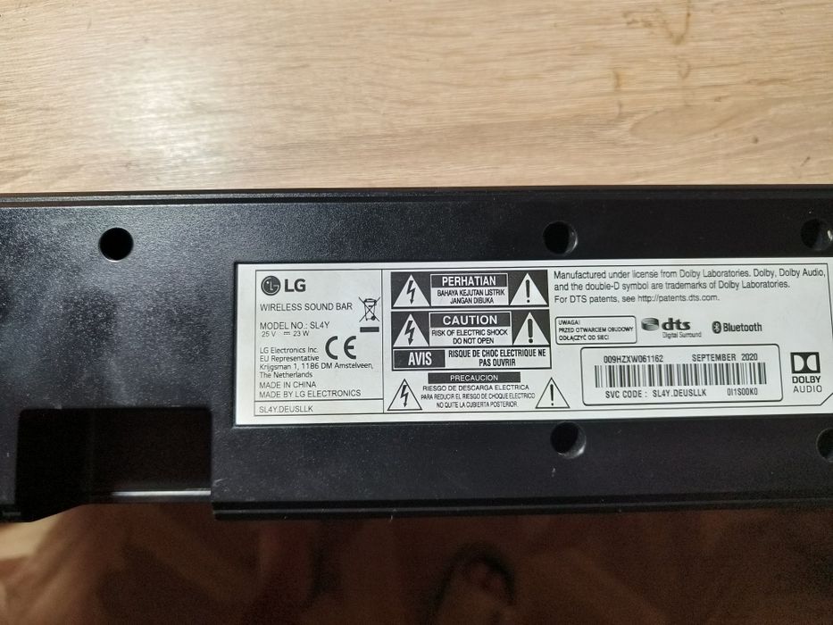 Sound Bar lg sl4y