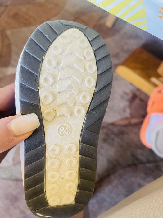 Детски зимни ботуши - носени