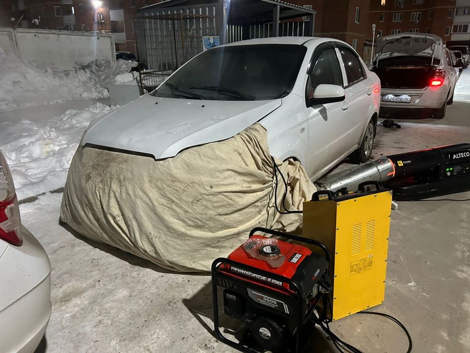 Отогрев авто 24/7