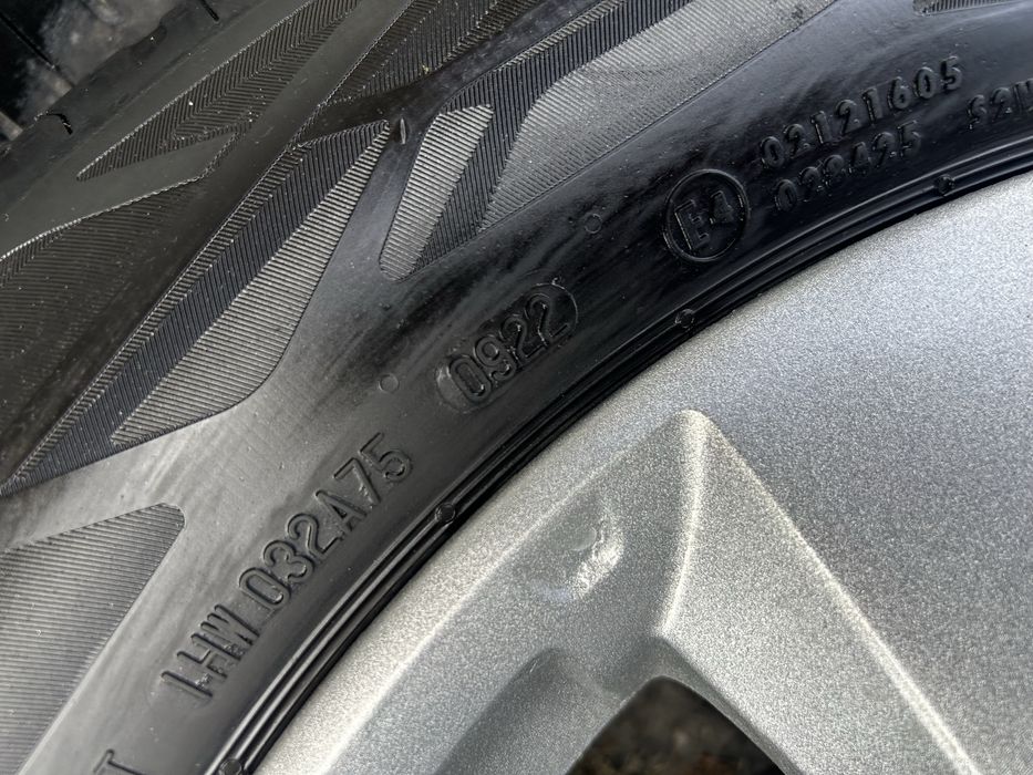 Jante aliaj 5x100mm, anvelope vara 225/60 R17, Subaru Forester, Outback