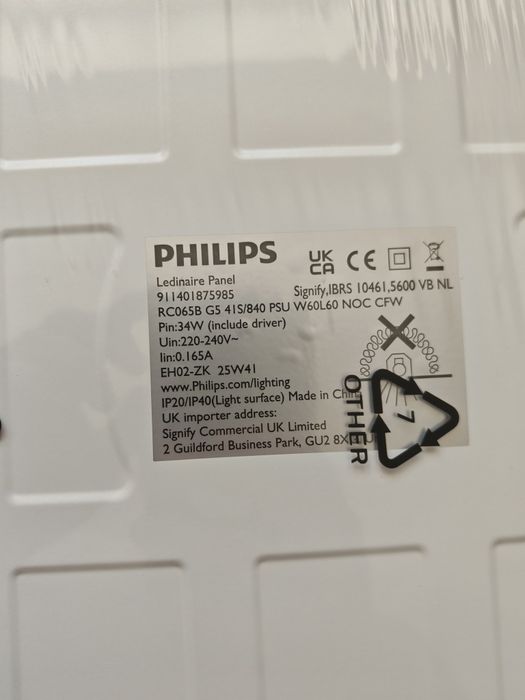 LED Philips Ledinaire Panel RC065B