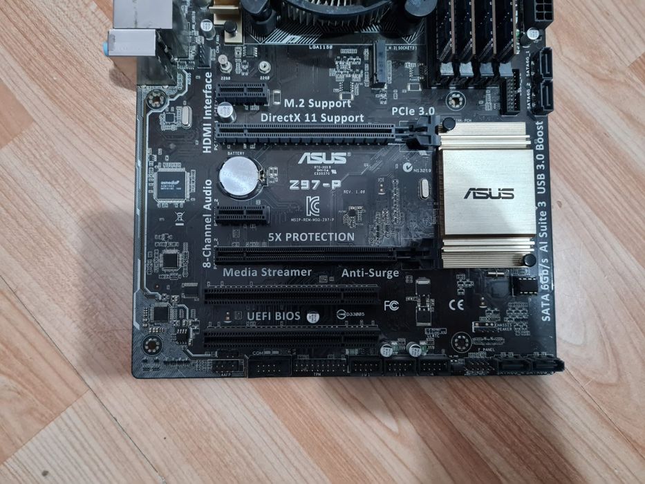 Kit placa de baza  cu M2 + procesor + rami 16gb