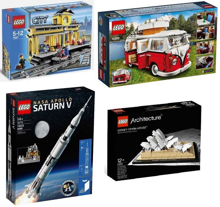 Lego [asamblate] originale, pret mic (manuale sigilate)