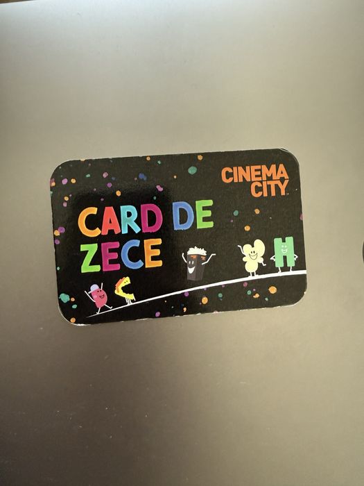 Cinemacity Card 8 bilete de filme din selectie