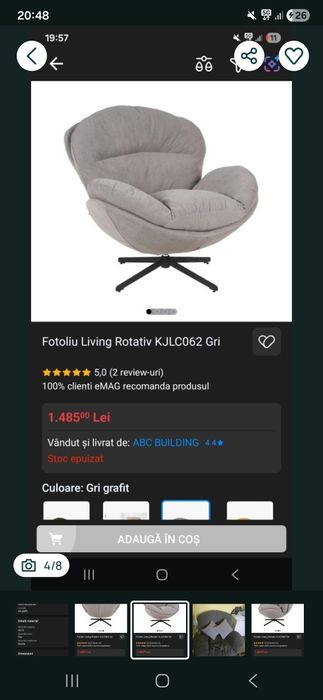 Bluza gri superba noua