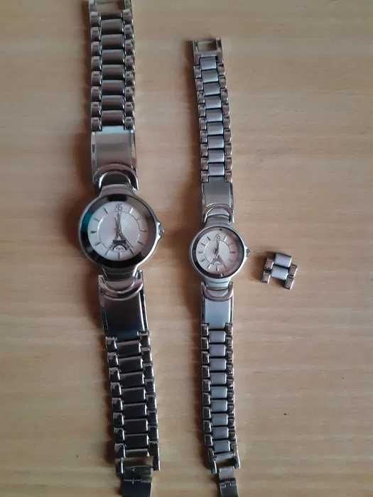 Комплект мъжки и дамски часовник AS Chalisson Paris с айфеловата кула