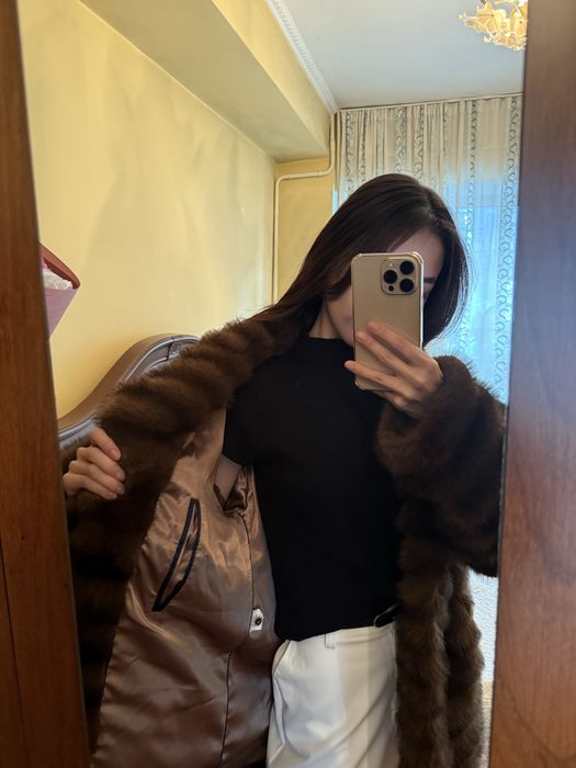 Эко шуба новая !