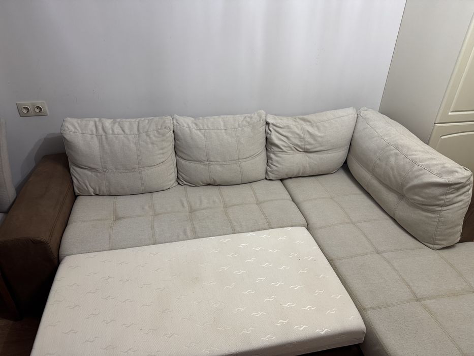 Ъглов диван - легло