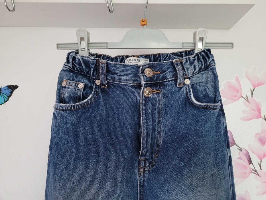 Blugi baggy Pull &Bear, măr 32-34